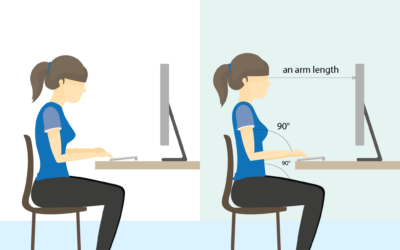Working from Home: How to Sit at Your Desk Correctly